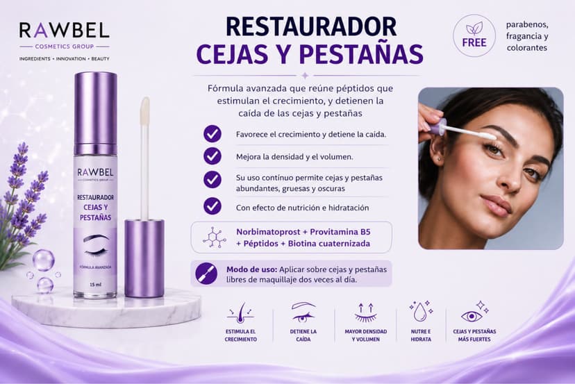 Restaurador Cejas y Pestañas